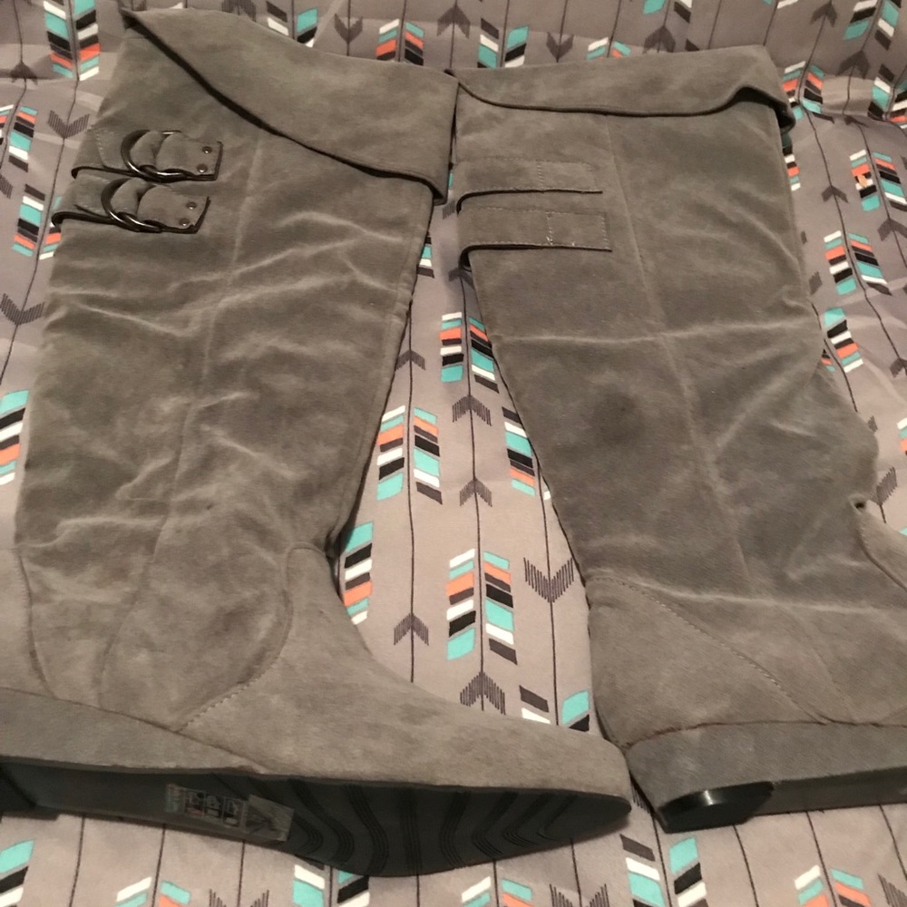 Suede Boots